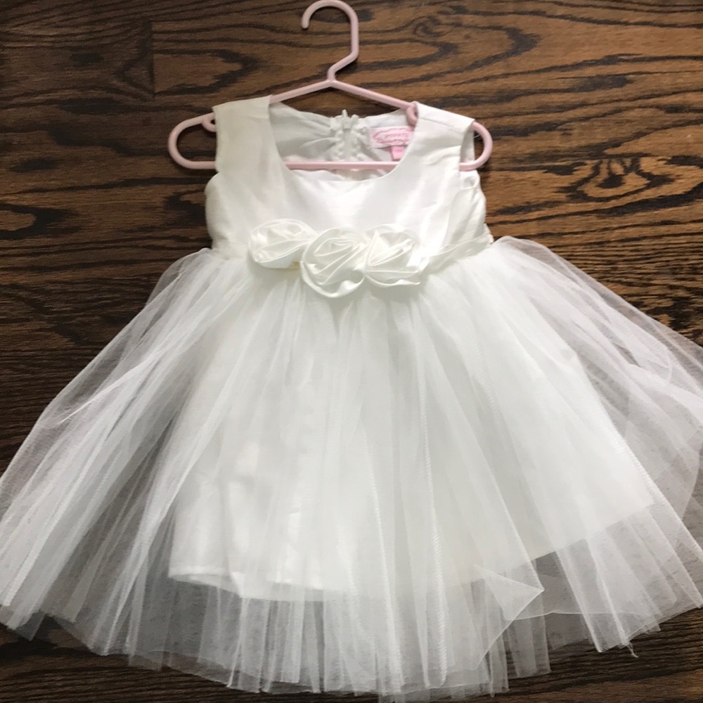 Ivory Tulle Dress